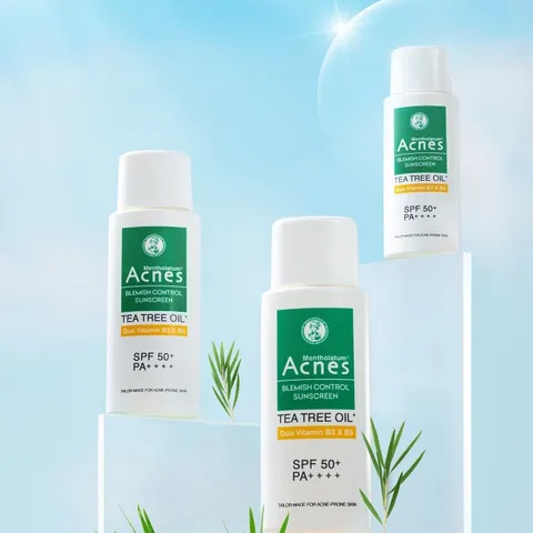 Sữa chống nắng cho da dầu mụn Acnes Blemish Control Sunscreen White Conc 50g