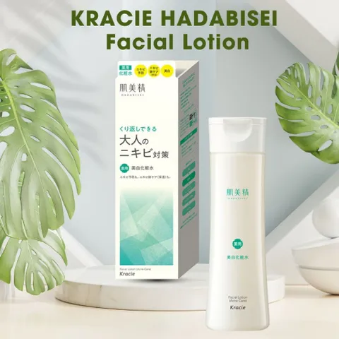 Nước hoa hồng ngừa mụn, dưỡng trắng Kracie Hadabisei Nhật Bản 200ml