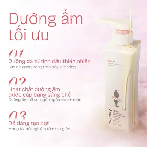 Sữa tắm ADOLPH Essential Oil Scented Body Wash, hương thơm lôi cuốn, quyến rũ 420/ 680ml