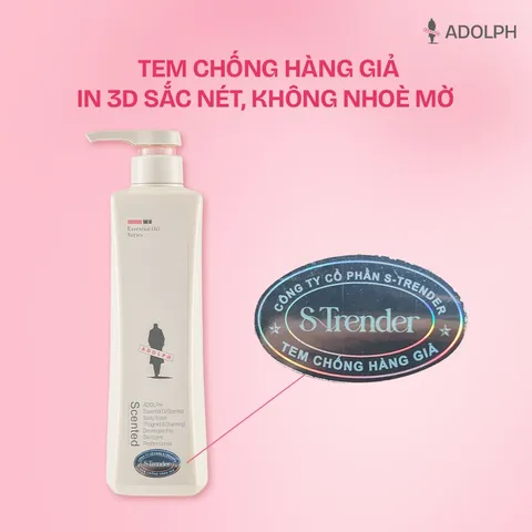 Sữa tắm ADOLPH Essential Oil Scented Body Wash, hương thơm lôi cuốn, quyến rũ 420/ 680ml