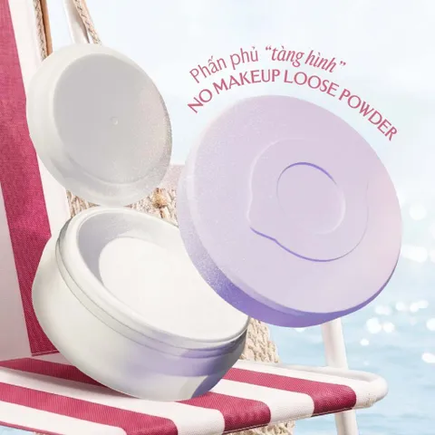 Phấn phủ mỏng nhẹ kiềm dầu, thuần chay chống nắng Lemonade Supermatte No Makeup Loose Powder 9g