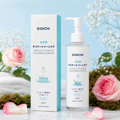 Dung dịch vệ sinh phụ nữ cao cấp IDICHI làm sạch vùng kín Nhật Bản 200ml