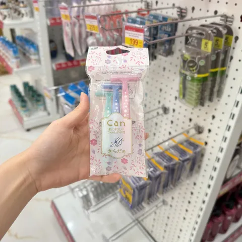 Set 3 Dao Cạo Body KAI Razor For Women Body Nhật Bản