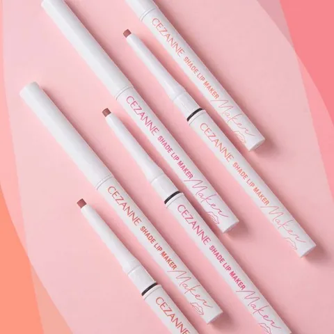 Bút kẻ viền môi lâu trôi Cezanne Shade Lip Maker định hình môi sắc nét, chống nước mồ hôi, không lem 0.25g