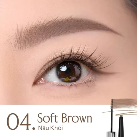 Chì kẻ mày 2 đầu Lemonade Dual Eyebrow 2.75g (Mascara 2.5g + Pencil 0.25g)
