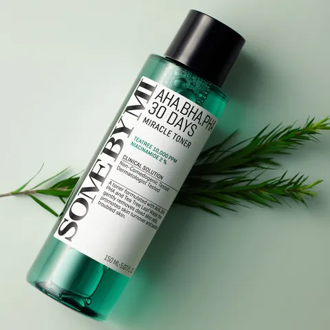 Nước hoa hồng Some By Mi làm sạch da dầu mụn AHA-BHA-PHA 30 Days Miracle Toner 150ml