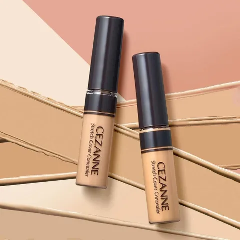 Kem Che Khuyết Điểm Cezanne Stretch Cover Concealer Dạng Kem Làm Đều Màu Da Nhật Bản 8g