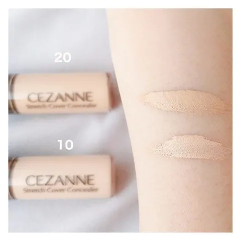 Kem Che Khuyết Điểm Cezanne Stretch Cover Concealer Dạng Kem Làm Đều Màu Da Nhật Bản 8g