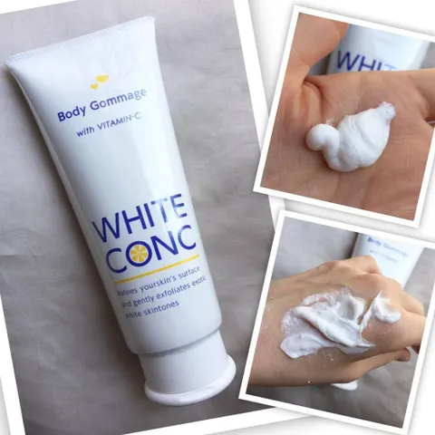 Tẩy tế bào chết White Conc Body CG dưỡng trắng toàn thân Nhật Bản 180g