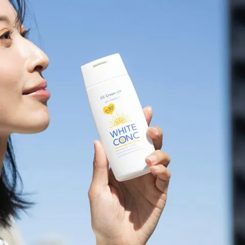 Kem chống nắng nâng tone dưỡng trắng sáng da White Conc UV2 (Cream) - Chai 75g