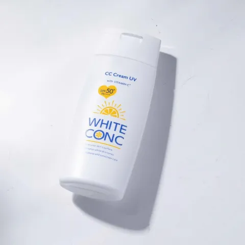 Kem chống nắng nâng tone dưỡng trắng sáng da White Conc UV2 (Cream) - Chai 75g
