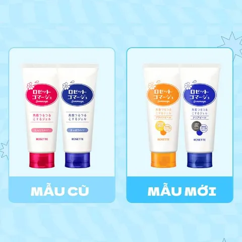 Gel tẩy tế bào chết Rosette Peeling Gel White Conc Nhật Bản - Tuýp 120g