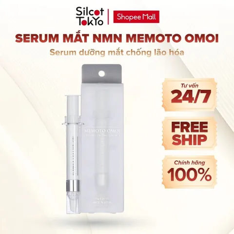 Serum dưỡng mắt chống lão hóa NMN Memoto Omoi White Conc Nhật Bản 11g