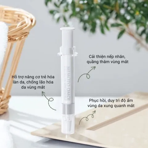 Serum dưỡng mắt chống lão hóa NMN Memoto Omoi White Conc Nhật Bản 11g