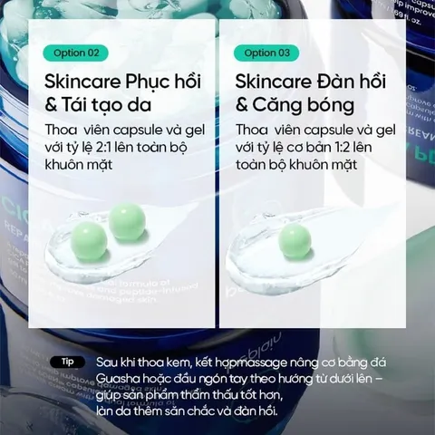 Kem dưỡng BEPLAIN CICA PDRN phục hồi, trẻ hóa làn da & cấp ẩm, đàn hồi, căng bóng 50ml
