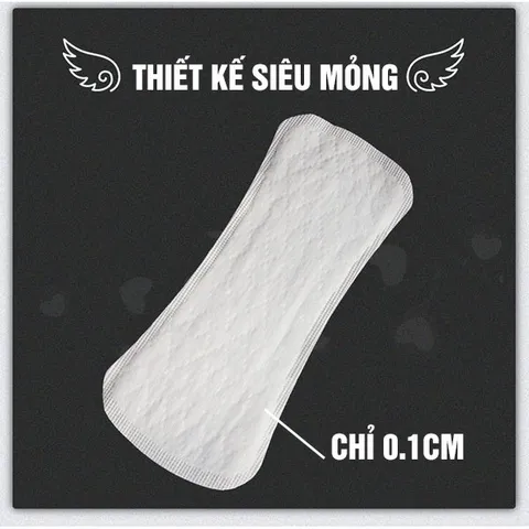 Băng vệ sinh hằng ngày siêu thấm Laurier White Conc Nhật Bản - Gói 72 miếng