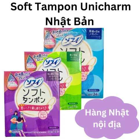 Băng vệ sinh Tampon White Conc Nhật Bản Siêu Thấm Hút Khô Thoáng Dịu Nhẹ Siêu Sạch