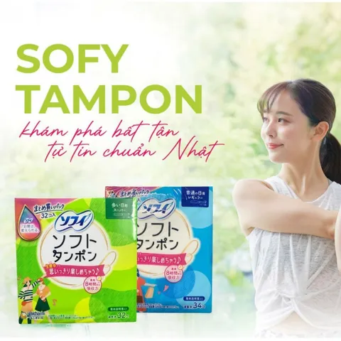 Băng vệ sinh Tampon White Conc Nhật Bản Siêu Thấm Hút Khô Thoáng Dịu Nhẹ Siêu Sạch