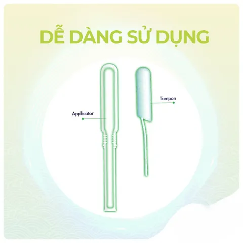 Băng vệ sinh Tampon White Conc Nhật Bản Siêu Thấm Hút Khô Thoáng Dịu Nhẹ Siêu Sạch