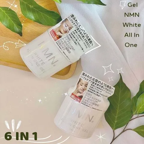 Kem, Gel Dưỡng Trắng Da NMN White All In One Gel White Conc Nhật Bản cấp ẩm phục hồi 245g