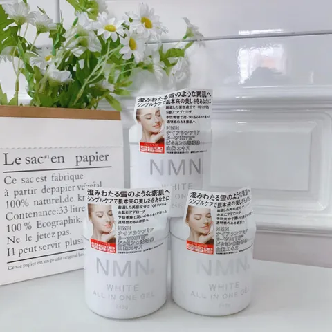 Kem, Gel Dưỡng Trắng Da NMN White All In One Gel White Conc Nhật Bản cấp ẩm phục hồi 245g