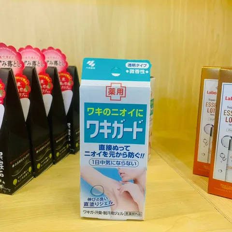Gel Khử Mùi Vùng Dưới Cánh Tay, Khử Mùi Hôi Nách Kobayashi Wakiguard White Conc Nhật Bản 50g