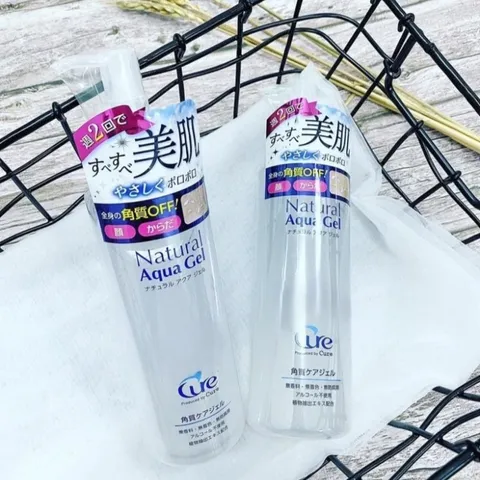 Tẩy Tế Bào Chết Cure Natural Aqua Gel White Conc Nhật Bản 250g