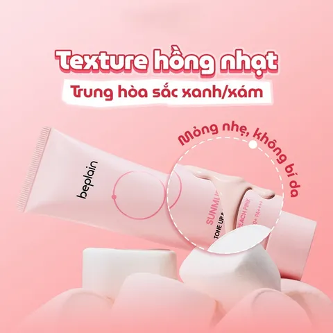 Kem Chống Nắng Beplain Sunmuse Kiềm Dầu, Nâng Tông, Cấp Ẩm 50ml Sunscreen SPF50+ PA++++
