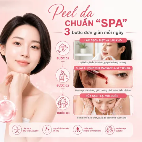 Serum Red Peel Compliment AHA 30% + BHA 2% - Tẩy Tế Bào Chết Hóa Học, Tái Tạo Sáng Da, Kiềm Dầu 27ml