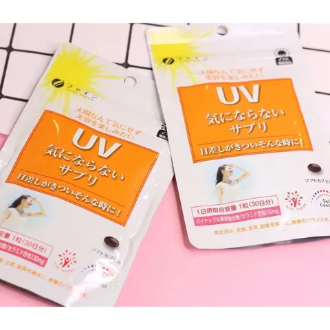 Thực phẩm bảo vệ sức khỏe UV Care Plus Fine Japan - Gói 30 viên