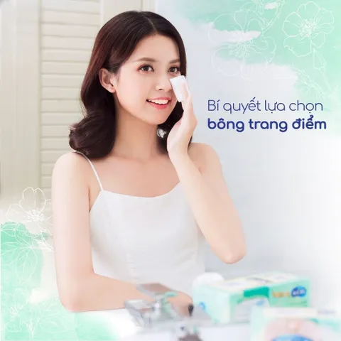 Bông trang điểm (bông tẩy trang) cao cấp Silcot Premium White Conc 66 miếng/hộp