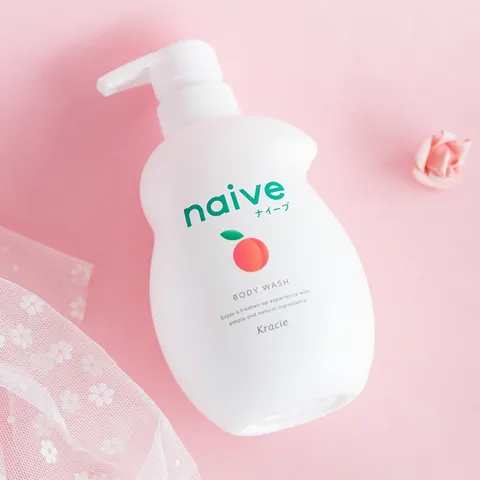 Sữa tắm Kracie Naive 530ml đào, lô hội, chanh bưởi White Conc Nhật Bản