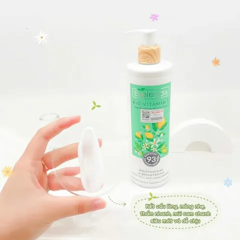 Sữa dưỡng thể trắng da Bielenda Bio Vitamin C bảo vệ da toàn diện White Conc Chai 250ml/400ml