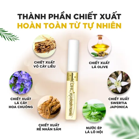 Tinh chất dưỡng mi DHC Eyelash Tonic 6.5ml 846716