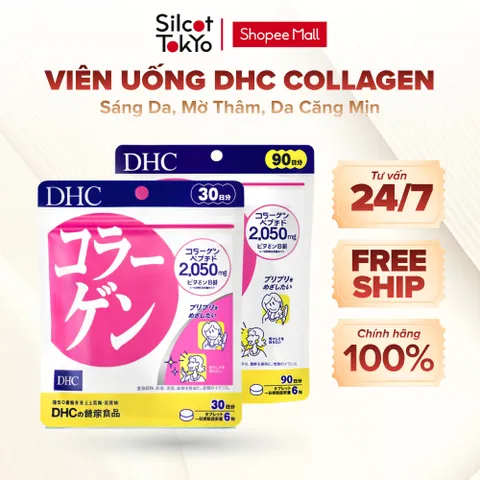 Viên Uống Collagen DHC Nhật Bản Sáng Da, Mờ Thâm, Da Căng Mịn Da