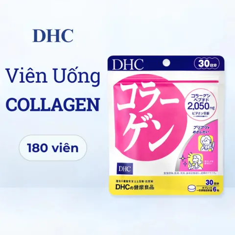 Viên Uống Collagen DHC Nhật Bản Sáng Da, Mờ Thâm, Da Căng Mịn Da