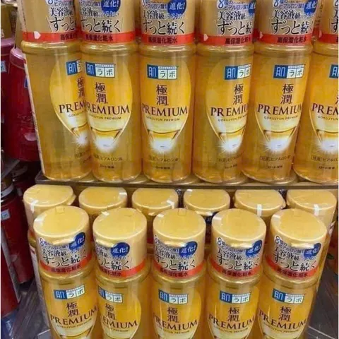 Nước hoa hồng Hada Labo Gokujyun Premium vàng 170ml Nhật Bản 846723