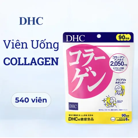 Viên Uống Collagen DHC Nhật Bản Sáng Da, Mờ Thâm, Da Căng Mịn Da