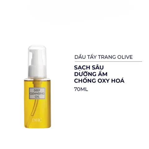 Dầu tẩy trang DHC Olive Deep Cleansing Oil 70ml sạch sâu tăng cường độ ẩm cho da