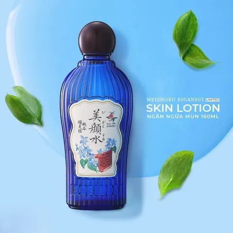 Nước Hoa Hồng Dưỡng Da Ngăn Ngừa Mụn Meishoku Nhật Bản
