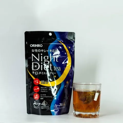 Trà Night Diet Tea Orihiro White Conc Nhật Bản