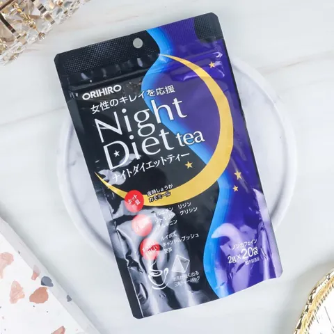 Trà Night Diet Tea Orihiro White Conc Nhật Bản