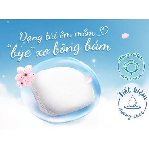 Bông trang điểm (bông tẩy trang) Silcot White Conc 82 miếng/hộp