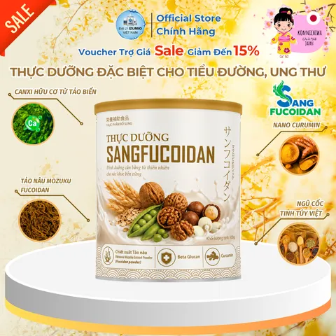 [Tặng Bình Lắc] Thực Dưỡng Sang Fucoidan Kanehide Nhật Bản Ngũ Cốc Bồi Bổ Thể Trạng Cho Người Ăn Chay, K