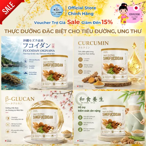 [Tặng Bình Lắc] Thực Dưỡng Sang Fucoidan Kanehide Nhật Bản Ngũ Cốc Bồi Bổ Thể Trạng Cho Người Ăn Chay, K
