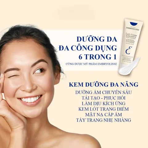 Sữa Dưỡng Ẩm Siêu Phục Hồi Embryolisse Lait Creme Concentre 5ml - 30ml - 75ml