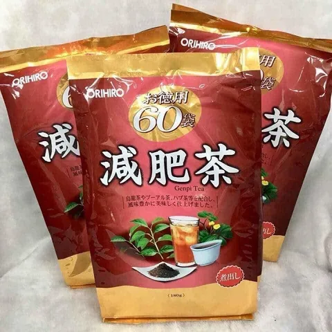 Trà giảm cân Genpi ORIHIRO đẹp da, hỗ trợ hệ tiêu hóa