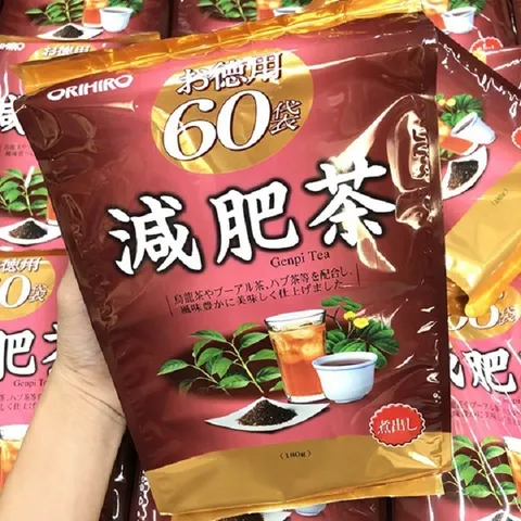 Trà giảm cân Genpi ORIHIRO đẹp da, hỗ trợ hệ tiêu hóa