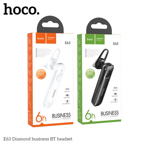 Tai Nghe Bluetooth 1 Bên Hoco E63 Thiết Kế Siêu Nhẹ Đàm Thoại Liên Tục 6 Giờ (P130732)