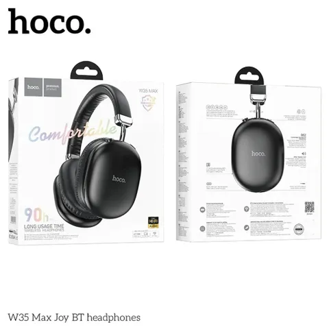 Tai Nghe Chụp Tai Bluetooth Hoco W35 Max Joy Pin Siêu Khủng Chip V5.3 Âm Thanh Hi-Fi Cực Chất (P130714)